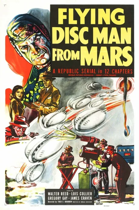 Человек с марсианского летающего диска (1950)