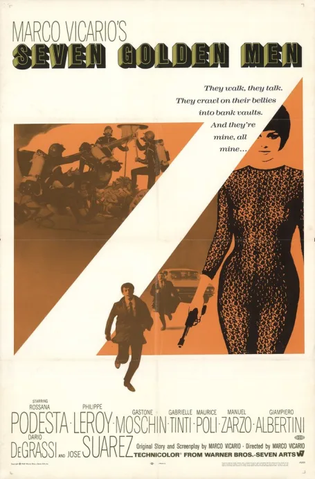 Семеро золотых мужчин (1965)